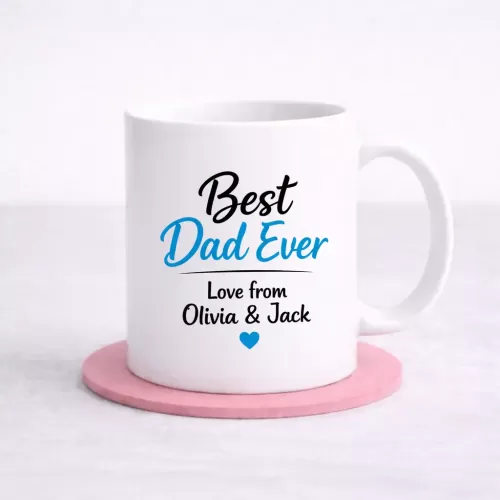 Best Dad Ever Personalised Mug – A Gift Straight From the Heart