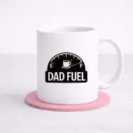 “Dad Fuel” Mug – Coffee Gauge Design