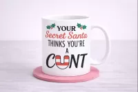Your Secret Santa Thinks Youre A Cunt