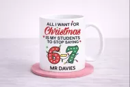 Teachers 67 Mug With Personalisation