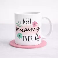 Best Mummy Ever Brush Stroke Mug